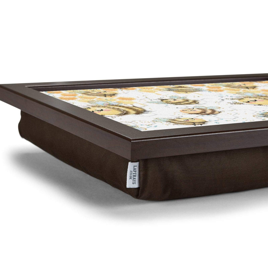 Buzzy Bees On Honey -  Lap Tray With Cushion