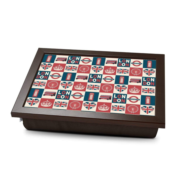 London Features -  Lap Tray With Cushion