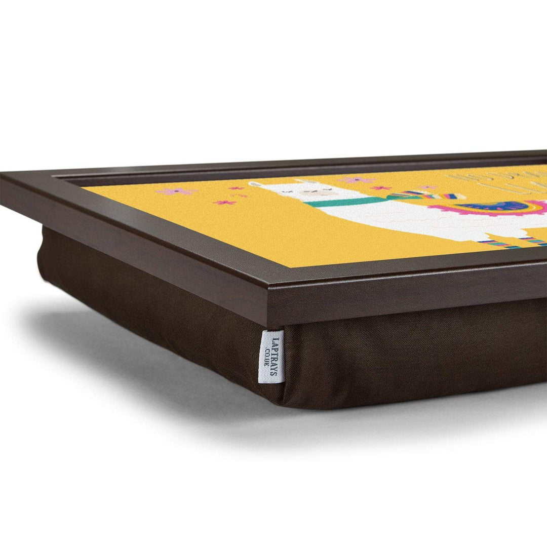 No Drama Llama -  Lap Tray With Cushion