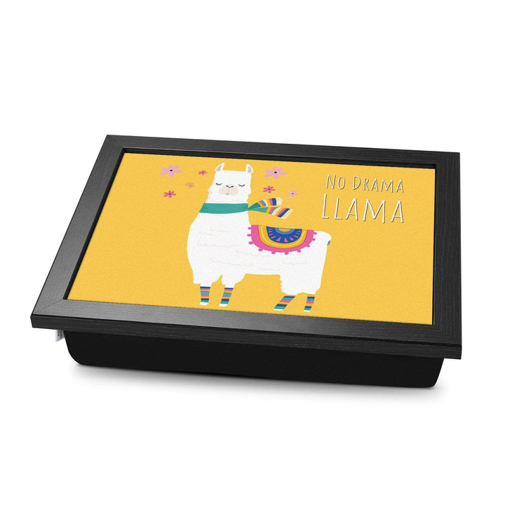 No Drama Llama -  Lap Tray With Cushion