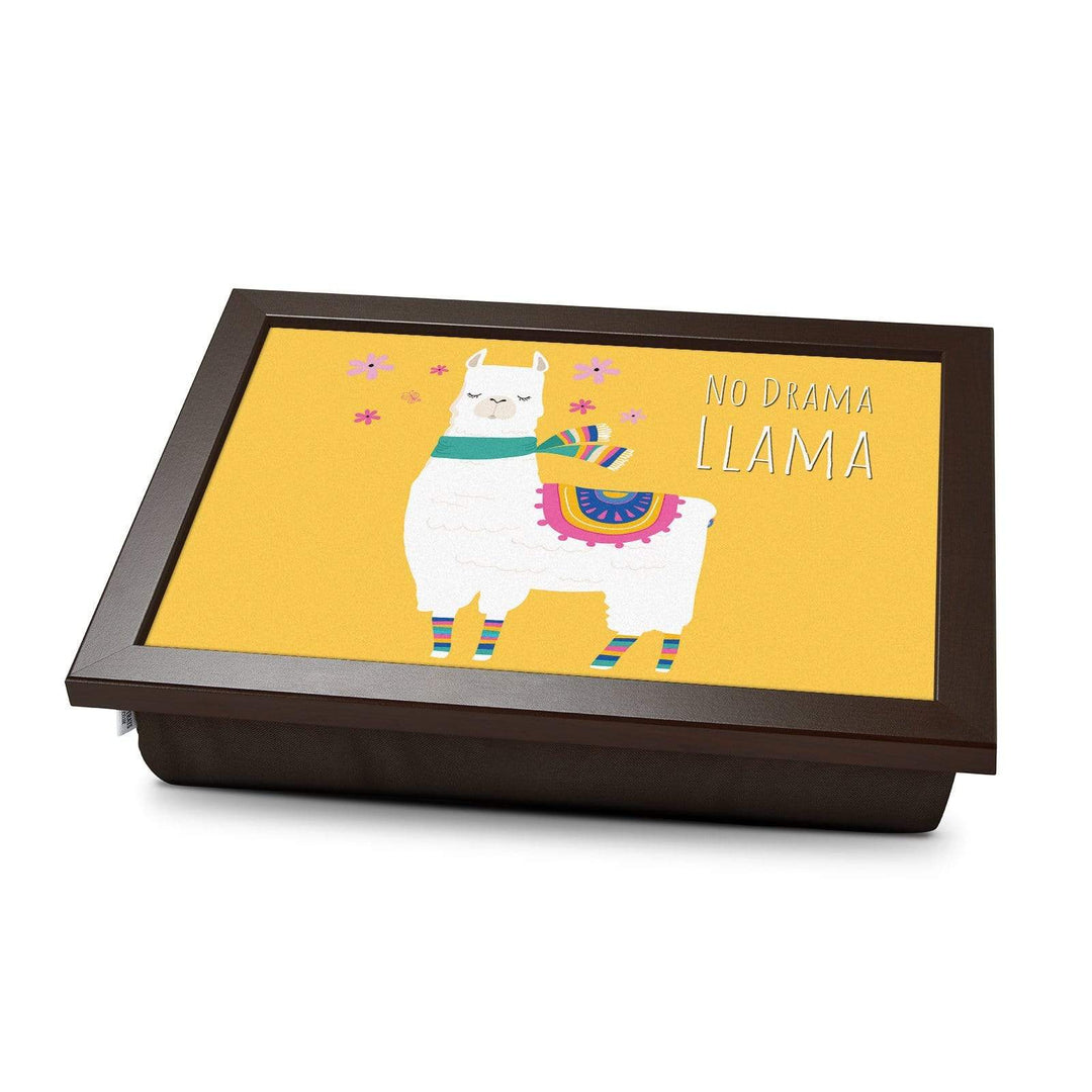 No Drama Llama -  Lap Tray With Cushion