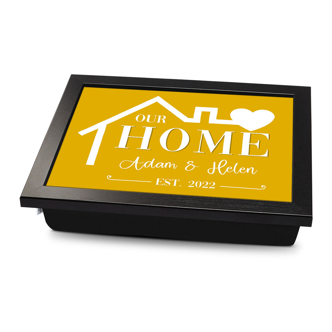 Our Home - Lap Tray Personalised New Home Gift