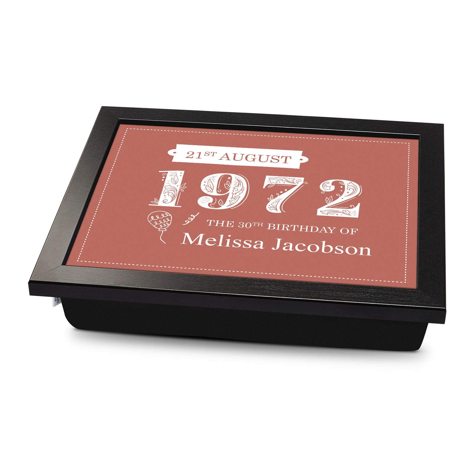 Her Ladyship Cushion Lap Tray Gift On - View #5