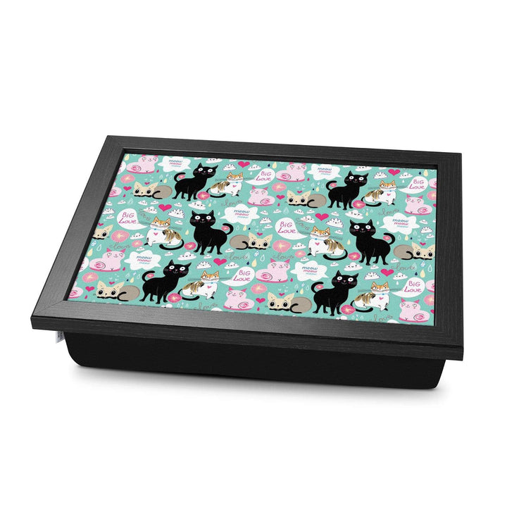 Big Love Cats -  Lap Tray With Cushion