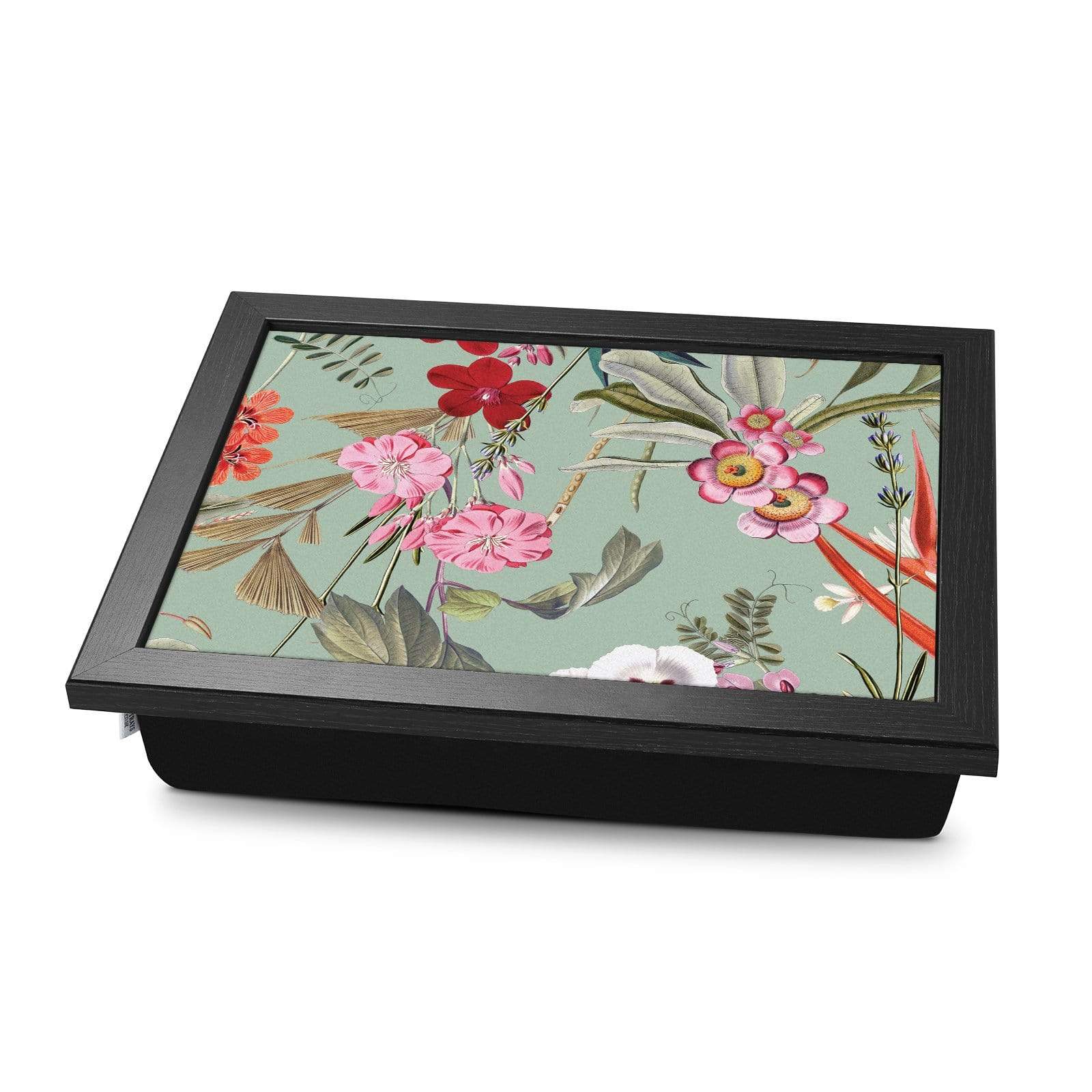 thumbnail image 2 of Personalised Garden Birds Laptray - Cushioned Base Wooden Dinner TV Lap Tray, Multicoloured 2 of 6