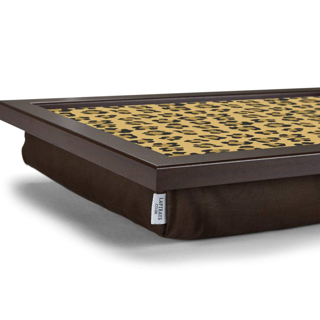 Jaguar Spots Pattern -  Lap Tray With Cushion