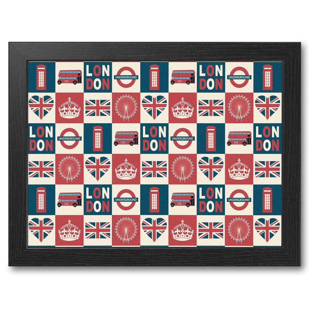 London Features -  Lap Tray With Cushion
