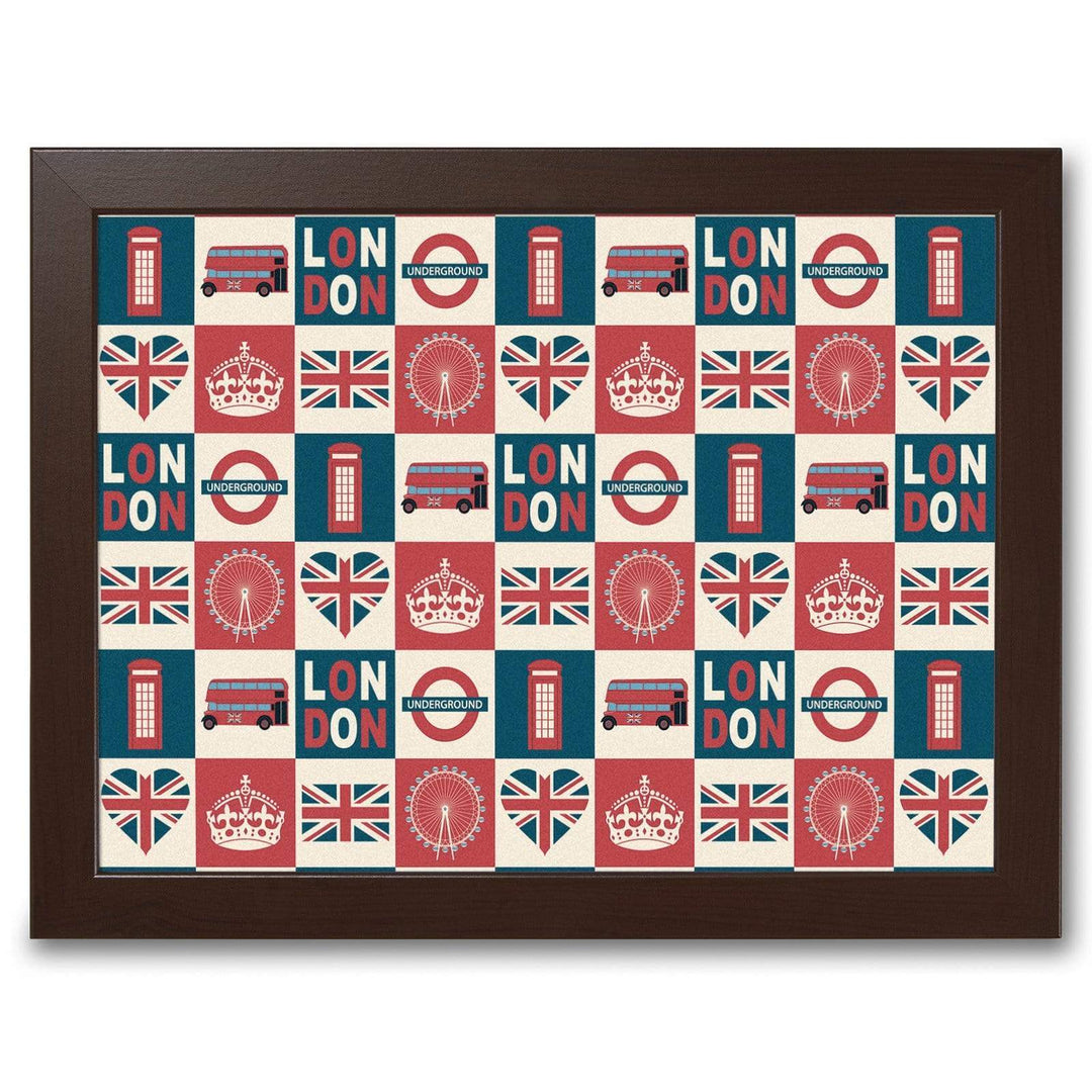 London Features -  Lap Tray With Cushion