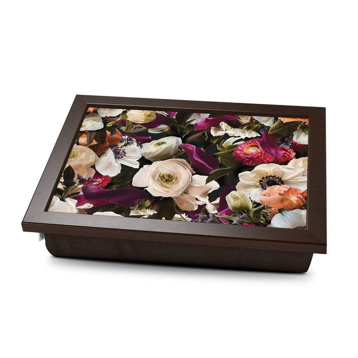 Moody Rose Floral -  Lap Tray With Cushion