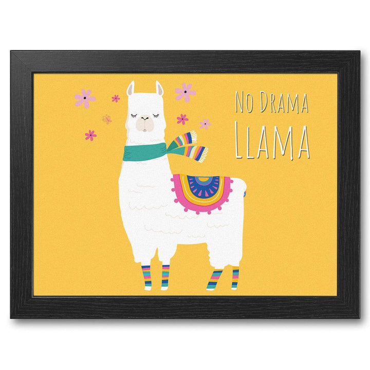 No Drama Llama -  Lap Tray With Cushion
