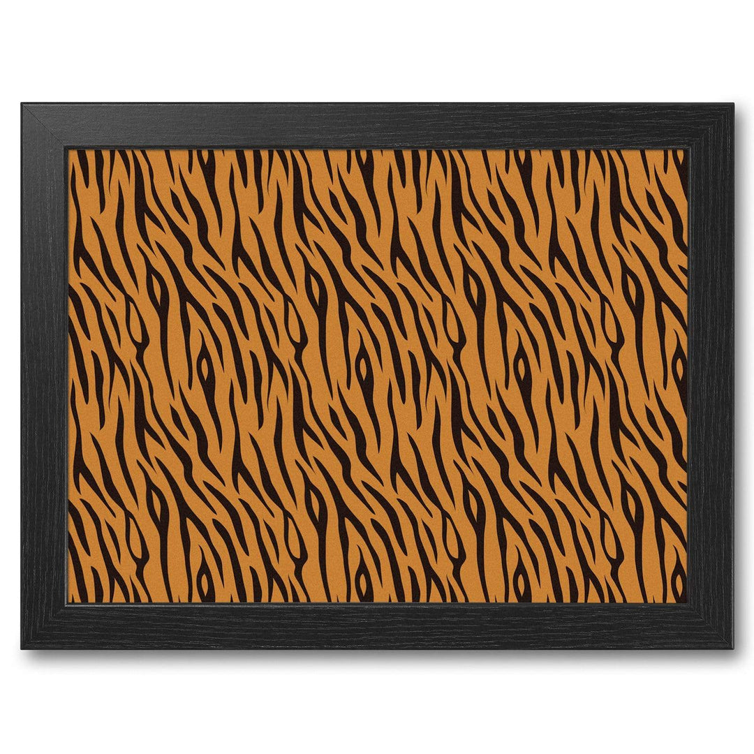 Tiger Stripes Pattern -  Lap Tray With Cushion