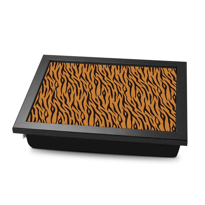 Tiger Stripes Pattern -  Lap Tray With Cushion